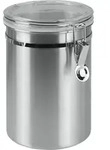 METALTEX Vorratsdose mit Acryldeckel 2 Liter &Oslash;13cmx19,5cm - Silber/Transparent