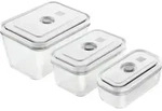 ZWILLING FRESH & SAVE, Box, Rechteckig, Grau, Transparent, Glas, 180 &deg;C, -20 - 180