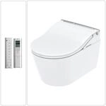 TOTO Washlet RW Dusch WC SET Keramik, WC-Sitz & Fernbedienung