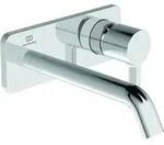 IDEAL STANDARD A7380AA Wand-Waschtischarmatur JOY, BS2, - Silber