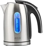 ECG RK 1240 | Wasserkocher | 1,2 Liter | Rostfreier Stahl | - Silber