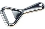 Westmark 2 Flaschen&ouml;ffner Metall - Silber
