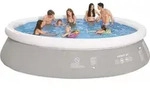 JILONG JL017526NG, 13293 l, Aufblasbarer Pool, Kind & Erwachsener, Grau - Grau