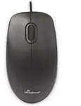 MediaRange Maus USB 2.0 3 Tasten, ger&auml;uscharm schwarz - Schwarz
