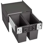 BLANCO 526200 SELECT II 45/2 Abfallsystem 32 (2x16) Liter f&uuml;r 45 cm Schrankbreite /