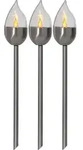 Star Trading Olympus, Au&szlig;en-Bodenbeleuchtung, Silber, IP44, Garten,