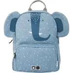 Trixie Kinderrucksack Mrs. Elephant - wasserabweisende Schultasche blau - Bunt