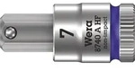 Wera 05003341001, Buchse, 1/4", Metrisch, 1 Kopf/K&ouml;pfe, 7 mm, 28 mm