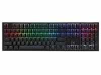 Ducky ONE 2 Backlit PBT Gaming Tastatur mit LED, Cherry MX Speed Silver Switches,
