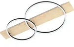 EGLO LED Deckenleuchte Boyal, 2 flammige Deckenlampe aus Holz, Metall, Kunststoff,