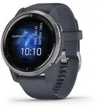 Garmin Venu 2 - Smartwatch - 45 mm - Granite Blue - Sportuhr mit Band - Silikon -
