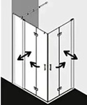 Kermi DIF2L12020VYK Eck-Halbteil links Diga F2L 1200x