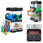 Granitor-Spender Slush Granita-Spender doppelt 2x 15L - Silber