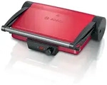 Bosch TCG4104 Kontaktgrill Tischgrill rot/anthrazit 2.000W - Rot
