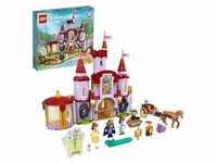 LEGO 43196 Disney Princess Belles Schloss, Schöne und das Biest, Prinzessin Schloss