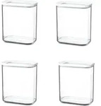 Mepal | Modula Vorratsdosen Set 4-tlg. | robustes Kunststoff | 1500 ml | deckt Ihre