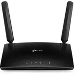 TP-Link TL-MR150, Wi-Fi 4 (802.11n), Einzelband (2,4GHz), Ethernet/LAN, 3G, Schwarz,