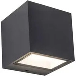 Lutec LED Au&szlig;enwandleuchte Gemini anthrazit Up- & Downlight - Wei&szlig;