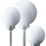 3er Set LED Solarleuchten f&uuml;r den Au&szlig;enbereich