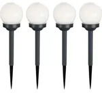 4er Set LED Solarlampen im Kugel Design f&uuml;r den Au&szlig;enbereich