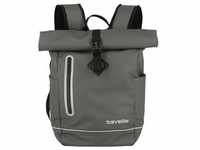 travelite Basics Roll-Up Backpack Plane Anthrazit