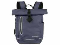 travelite Basics Roll-Up Backpack Plane Marine