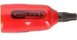 KS TOOLS 1/4" Bit-Stecknuss mit Schutzisolierung f&uuml;r Torx-Schrauben T8 - 117.2471