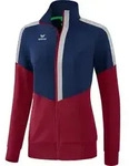 erima Squad Worker Jacke 40 new navy/bordeaux/silver grey - Marine - 40