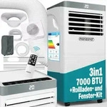 MONZANA Mobile Klimaanlage MZKA780 7000BTU - Wei&szlig;