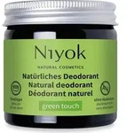 Niyok 2-in-1 anti-transpirante Deocreme "Green Touch" (40ml) - Nat&uuml;rliches Deo ohne