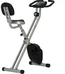 HOMCOM Heimtrainer F-Bike Fahrradtrainer mit 8 stufig Magnetwiderstand Schwarz -