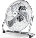 AERSON Bodenventilator 30cm Chrom Windmaschine 45W Tischventilator Ventilator