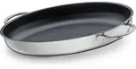K&uuml;chenprofi Fischpfanne oval 38cm Cook - Silber