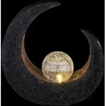 GLOBO Solarleuchte Garten Mond Deko Solarlampe Au&szlig;en Au&szlig;enleuchte Solar 33469 -