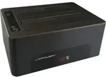 LC-Power LC-DOCK-U3-V HDD Docking mit Kopierfunktion - Schwarz