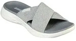 Skechers 16259-SIL - Skechers Pantoletten Grau Skechers Farbe: grau, Gr&ouml;&szlig;e:...