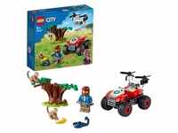 LEGO 60300 City Wildlife Tierrettungs-Quad Geländewagen, Spielzeug-Quad