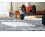 Black & Decker BCD003C2K-QW, Handbohrmaschine, Ohne Schl&uuml;ssel, Schwarz, Rot, 1 cm,