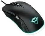 Trust GXT 922 YBAR, rechts, Mechanisch, USB Typ-A, 7200 DPI, Schwarz - Schwarz