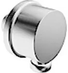 Hansa Wandanschlussbogen, 4425, Rosette rund, G1/2, mit RV DN15, chrom, 1 Stk. -