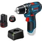 Bosch Akku-Bohrschrauber GSR 12V-15 / 1x 2,0 Ah Akku + Ladeger&auml;t