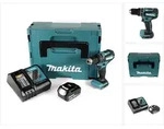 Makita DHP 485 RT1J 18 V Li-Ion Akku Schlagbohrschrauber im Makpac + 1 x 5,0 Ah...