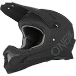 Oneal Sonus Solid Jugend Downhill Helm, schwarz, M (48-50) - Schwarz