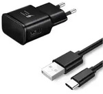 Original Samsung Netzteil Schnell Ladeger&auml;t + USB C Ladekabel EP-TA200 Fast Charger