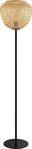 DEMBLEBY Stehleuchte Stehlampe Lampe - H150 x &Oslash;32 cm - schwarz - 1X40W exkl. - IP20