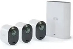 Arlo Ultra 2 &Uuml;berwachungskamera au&szlig;en, 3er Set wei&szlig;, IP-Sicherheitskamera,