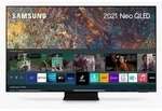 Smart TV Samsung QE55QN95AAT 55" 4K Ultra HD QLED WLAN Android TV Silberfarben -