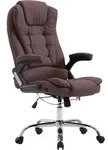CLP B&uuml;rostuhl ergonomisch 150 kg belastbar Thor, Drehstuhl mit modernes Design braun