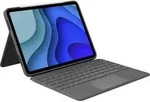 Logitech Folio Touch Ipad Pro 11 ́ ́ Tablet-tastatur-h&uuml;lle Grau Nordic QWERTY Grau