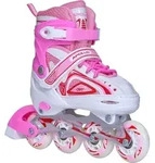Apollo Inliner Super Blades Gr.M(35-38) wei&szlig;/pink Skates Rollschuhe -...